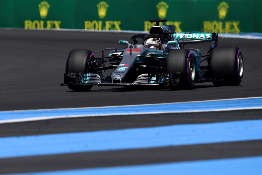A Forma-1-es Francia Nagydíj pénteki napja, Lewis Hamilton, Mercedes-AMG Petronas 