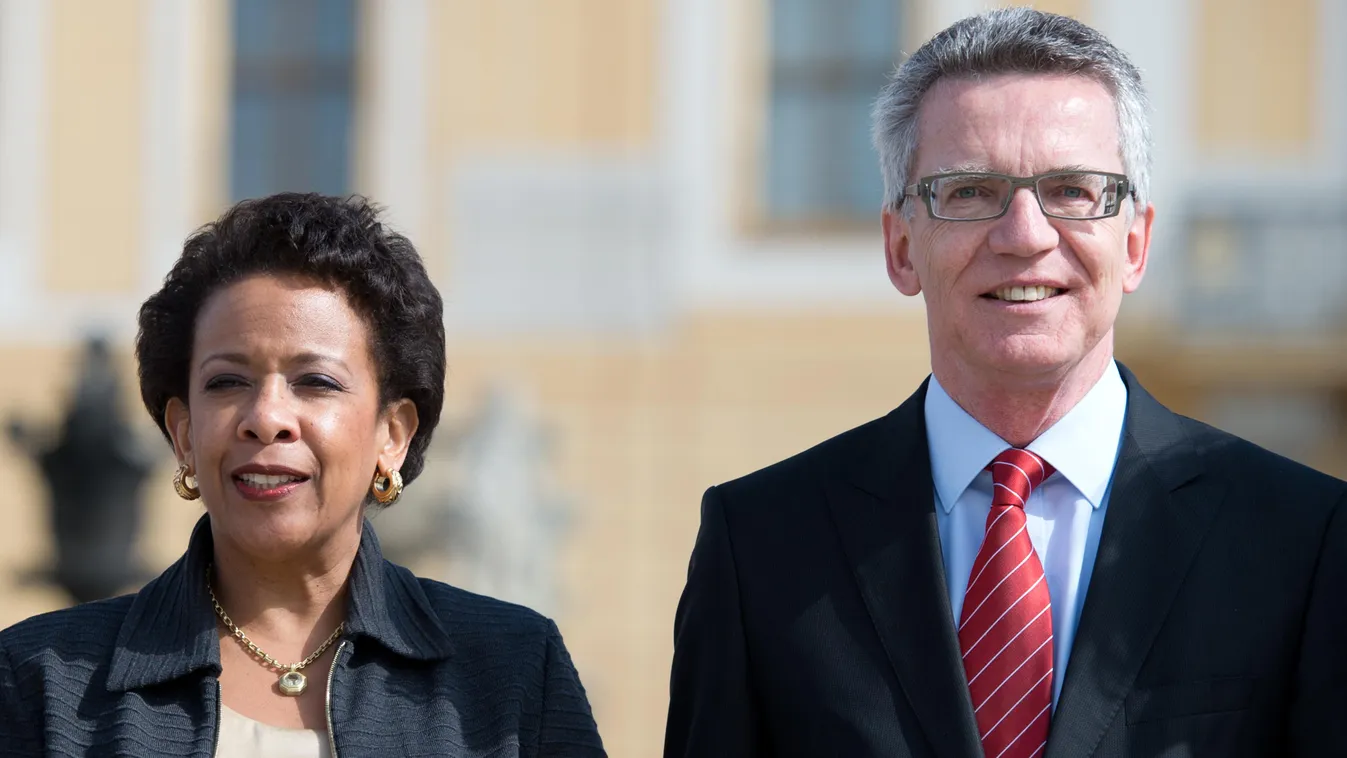 Thomas De Maiziére, Loretta Lynch 