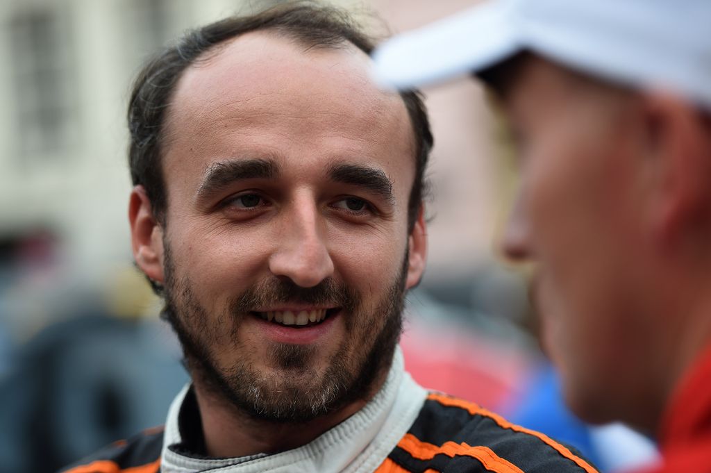 - Horizontal Robert Kubica of Poland is seen ahead of the Rally of Germany on August 20, 2015 in Trier, Germany.  AFP PHOTO / PATRIK STOLLARZ / AFP PHOTO / PATRIK STOLLARZ 