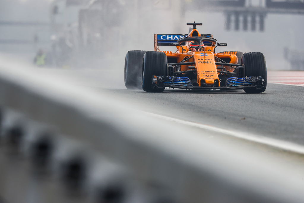 A Forma-1 előszezoni tesztje Barcelonában - 4. nap, Stoffel Vandoorne, McLaren Racing 