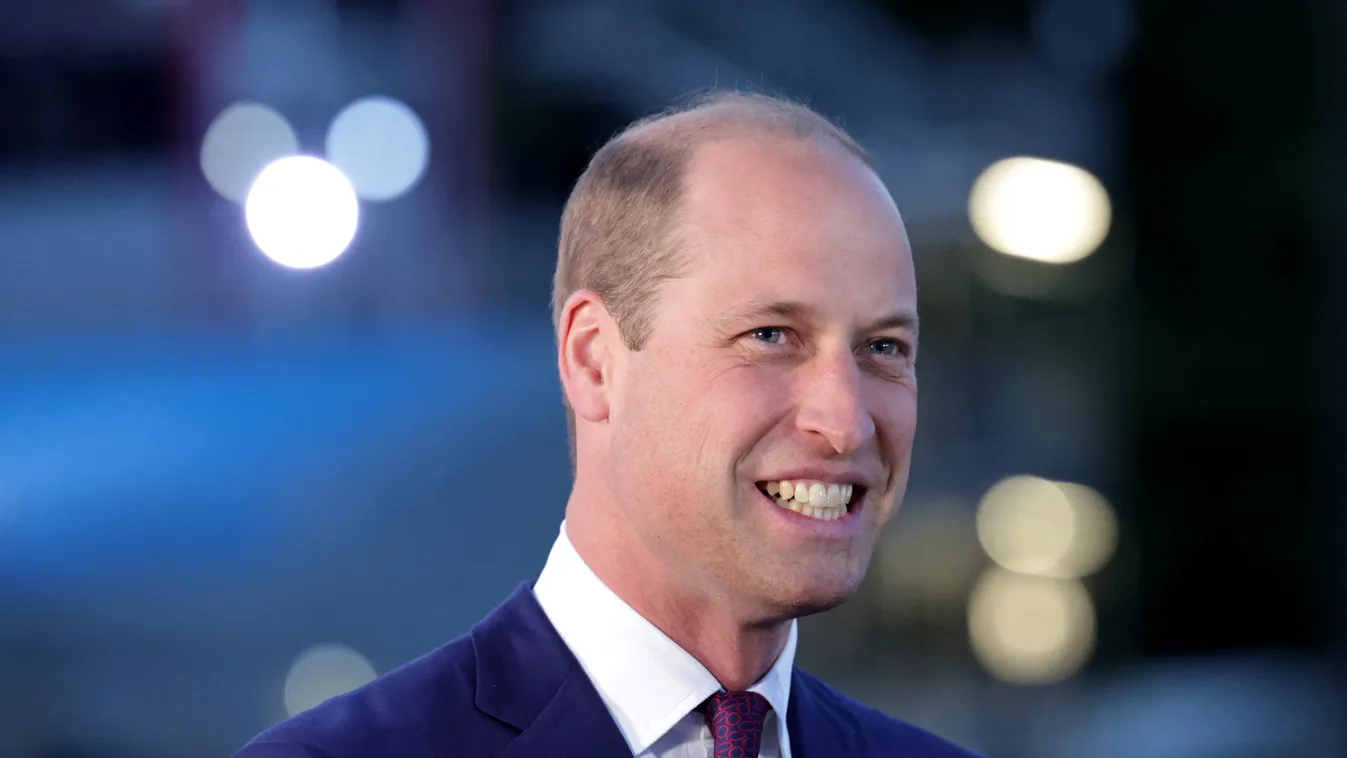 Britain's Prince William, Duke of Cambridge,
Vilmos herceg 