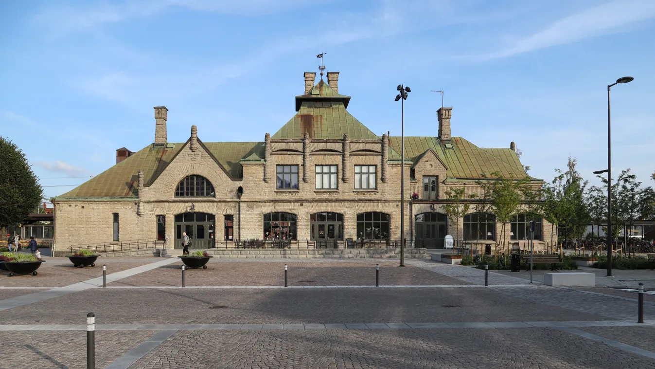 Kumla vasútállomás, Svédország 