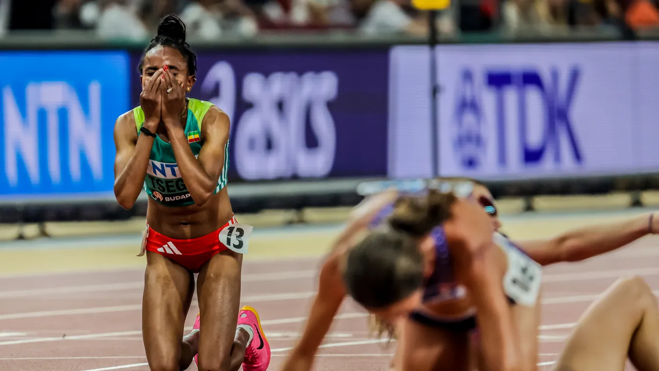 Atlétikai vb, Atlétikai Világbajnokság, World Athletics, Szabadtéri atlétikai világbajnokság, Budapest, 2023. 08. 19., női 10000 méteres síkfutás döntő, etióp Gudaf Tsegay 