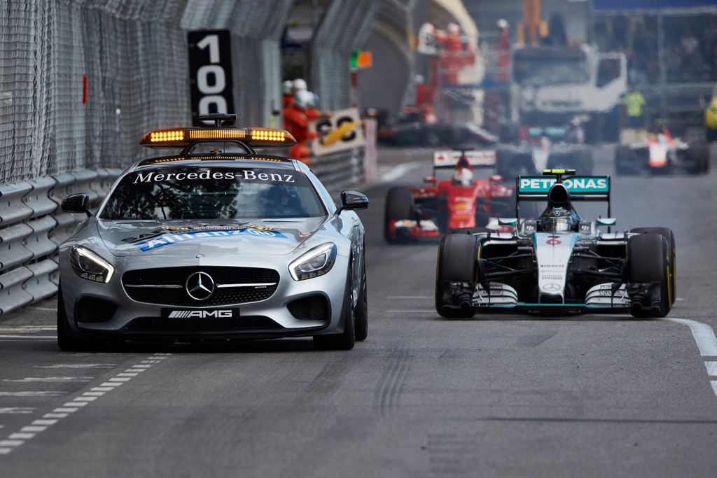 2015 Monaco Grand Prix, Sunday - Wolfgang Wilhelm 2015 - 2017 Mercedes-AMG GT S Motorsport MMM 25 Years MB Safety Car Großer Preis von Monaco 2015, Sonntag - Wolfgang Wilhelm 