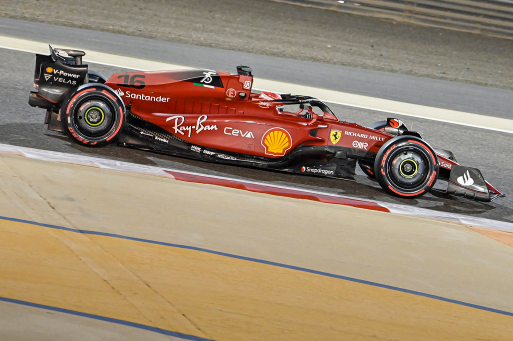 Forma-1, időmérő, Bahreini Nagydíj, Leclerc, Ferrari 