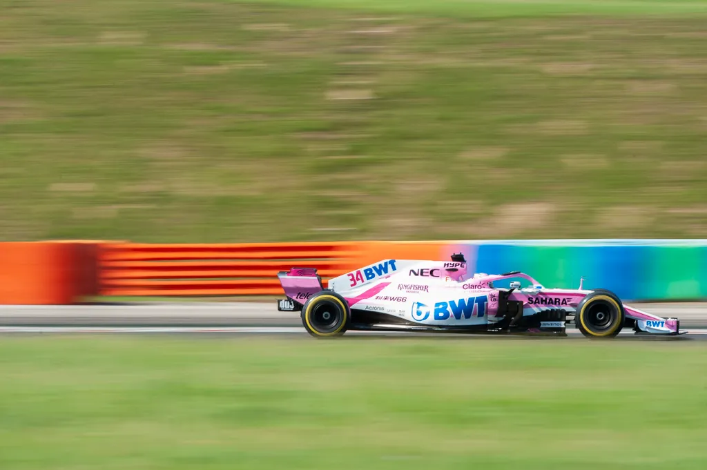 F1-es tesztelés a Hungaroringen, 2. nap, Nyikita Mazepin, Force India 