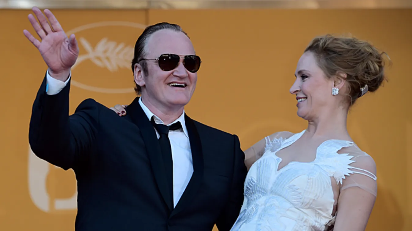 Quentin Tarantino, Uma Thurman 