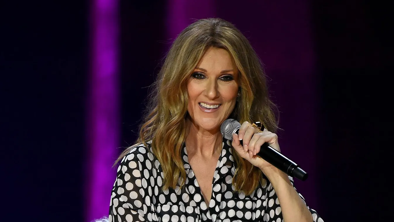 Celine Dion Returns To Caesars Palace Residency GettyImageRank1 VERTICAL Talking USA Nevada Las Vegas Caesars Palace - Las Vegas SINGER MUSIC PRESS CONFERENCE Photography Celine Dion Arts Culture and Entertainment Celebrities residency 2015 resuming Colos