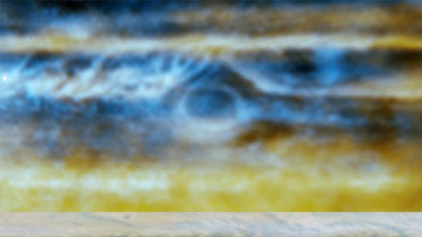 Jupiter, rádiótérkép 