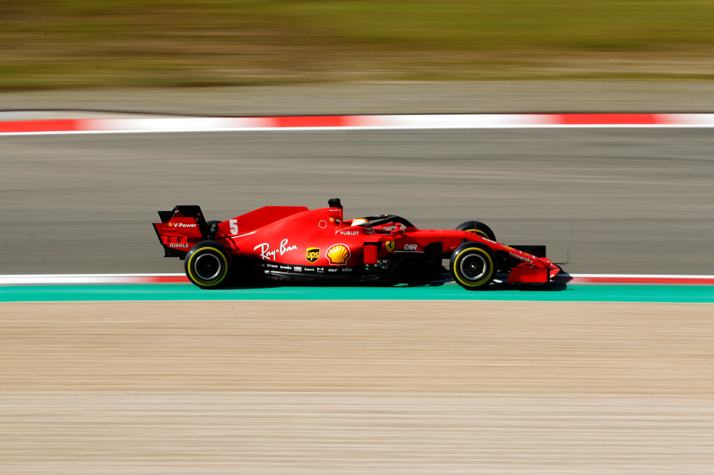 Forma-1, Eifel Nagydíj, Sebastian Vettel, Ferrari 