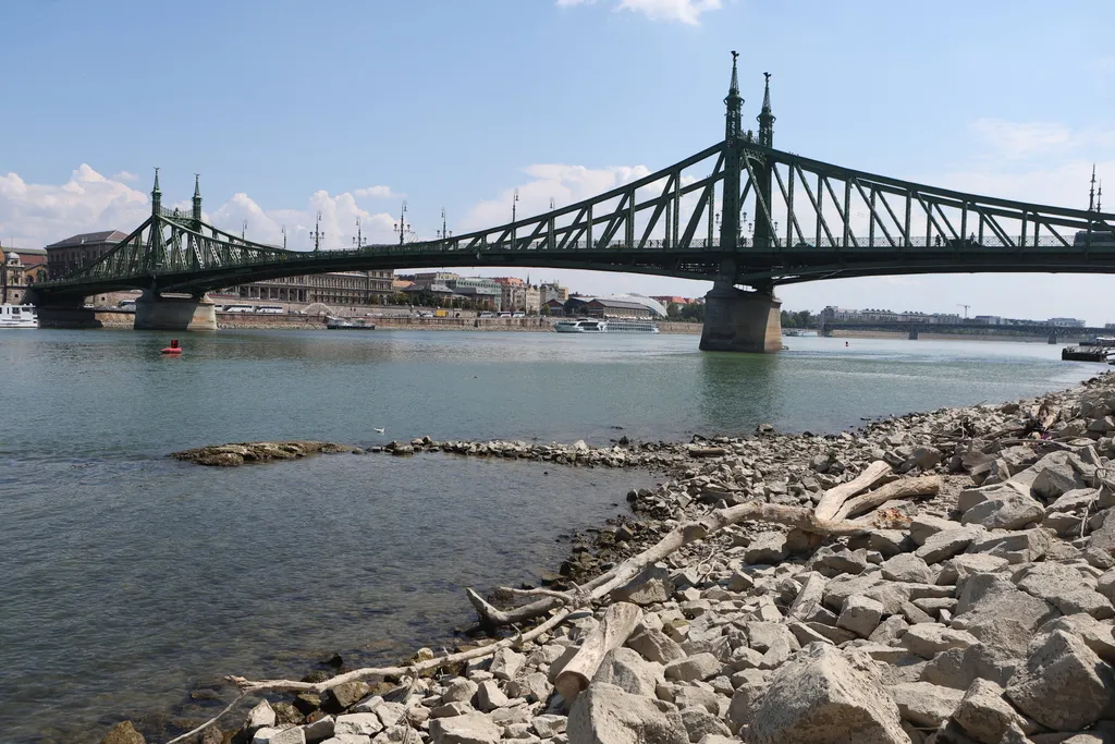 Alacsony a Duna vízszintje 