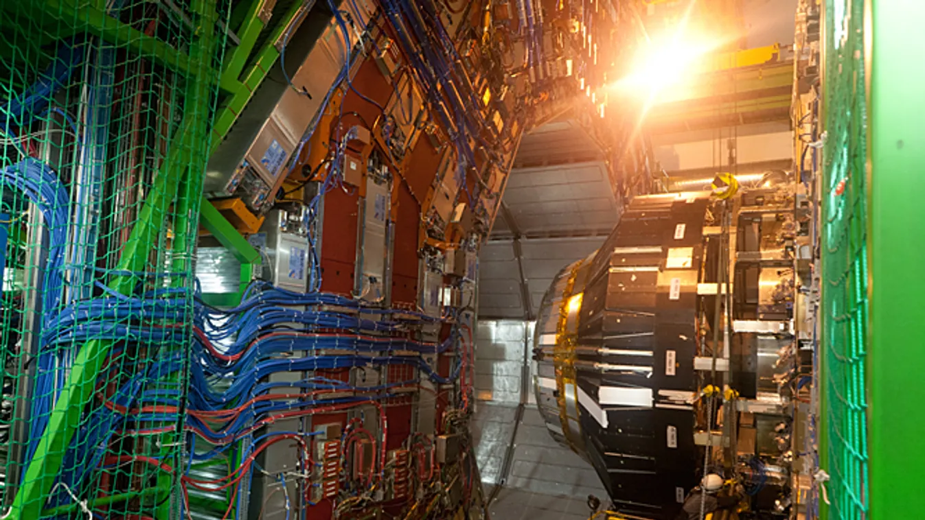 LHC, CERN, nagy hadronütköztető, CMS detektor 