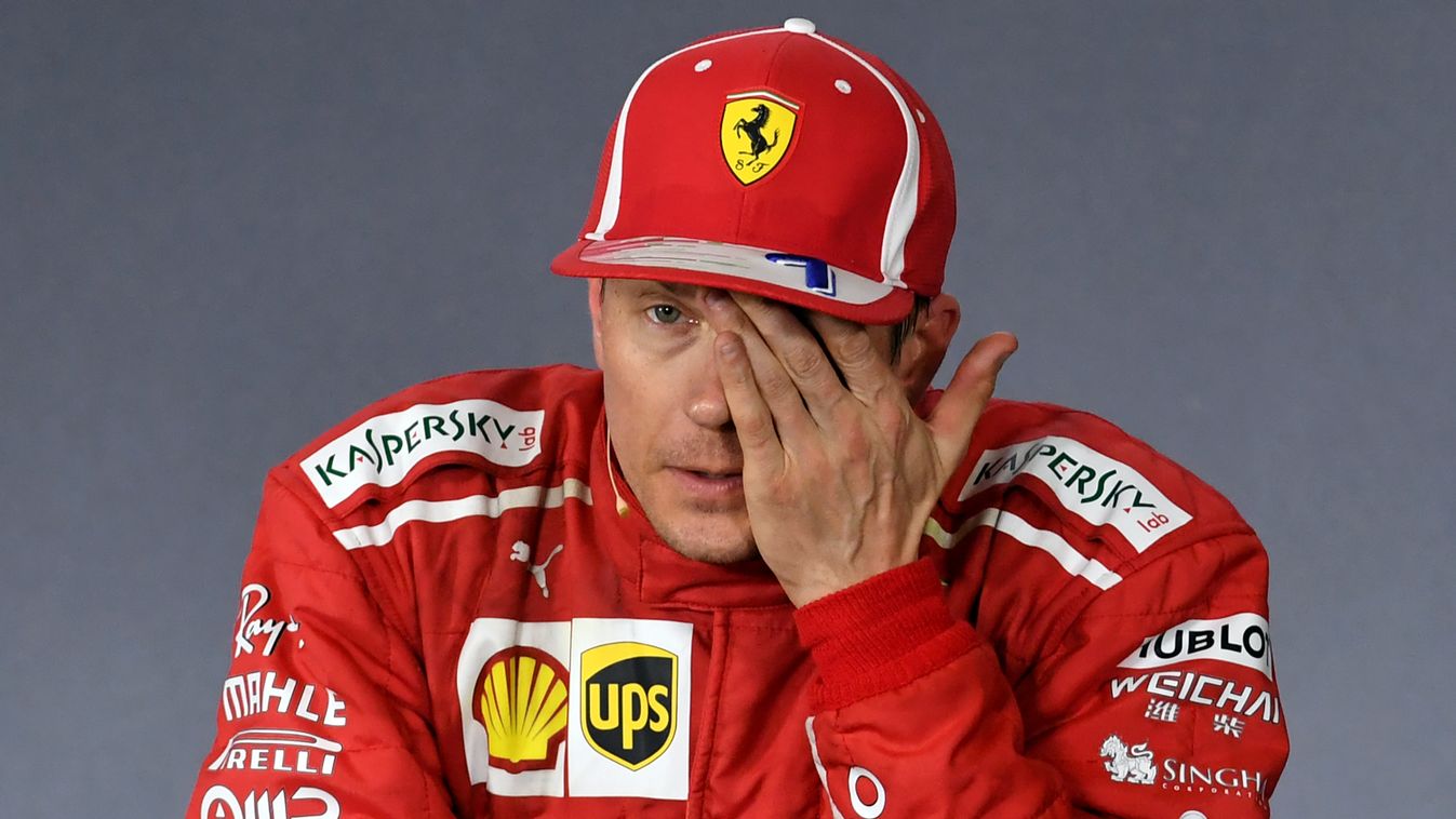 A Forma-1-es Ausztrál Nagydíj szombati napja, Kimi Räikkönen, Scuderia Ferrari 