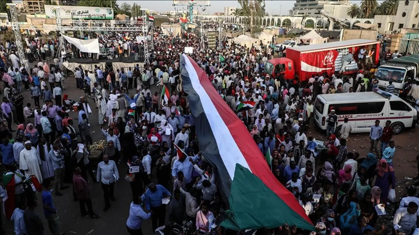 Szudán, tüntetés 