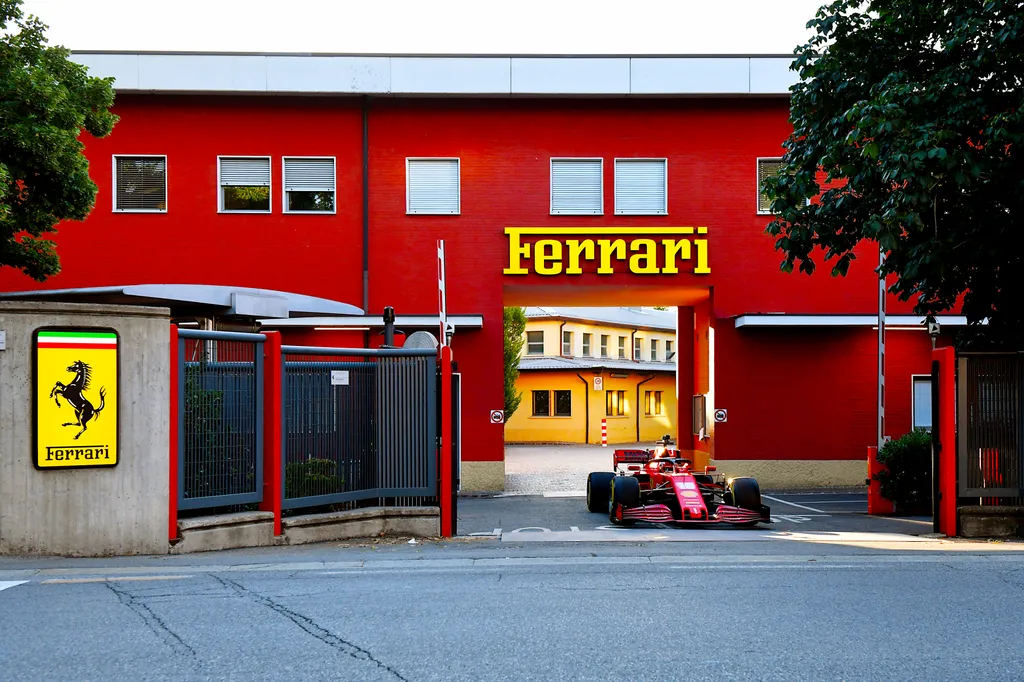 Forma-1, Charles Leclerc, Scuderia Ferrari, Ferrari SF1000, Maranello Ferrari gyár 
