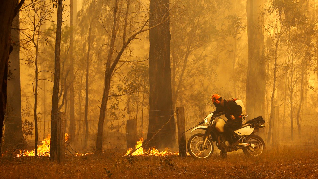 Ausztrália, tűz, bozóttűz 