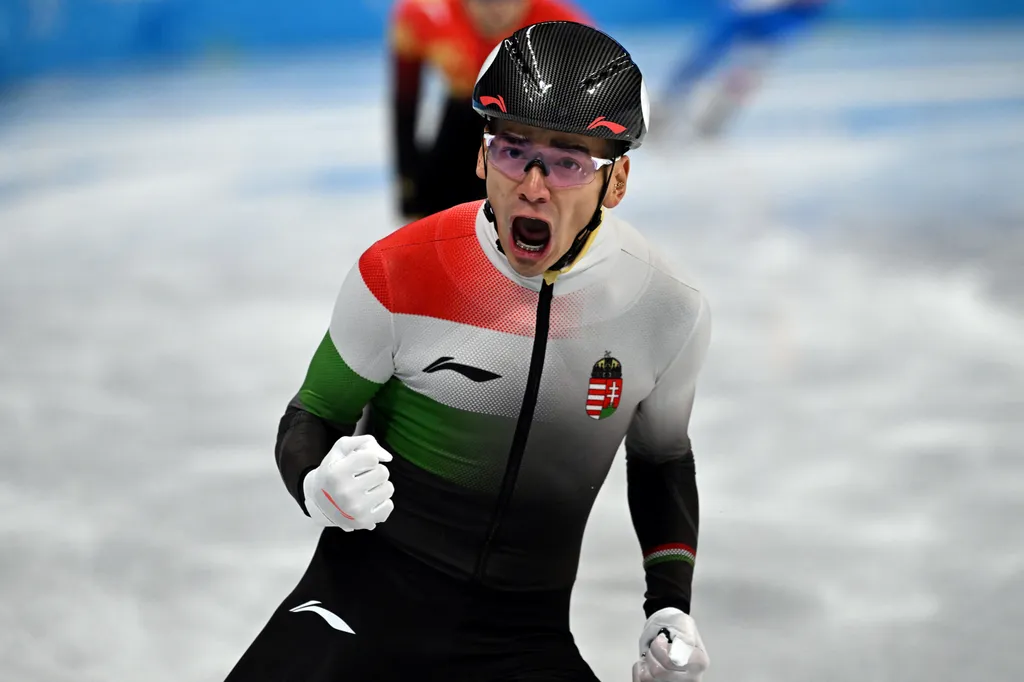téli olimpia 2020, rövid pályás gyorskorcsolya, vegyes váltó, elődöntő 