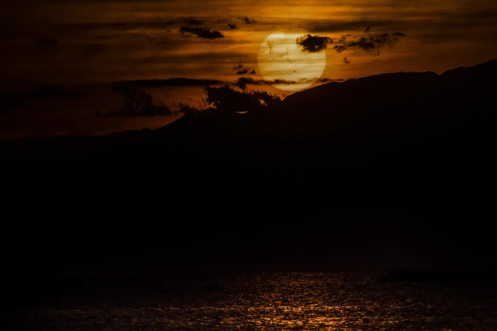 Catatumbói villámlás, Maracaibo-tó 