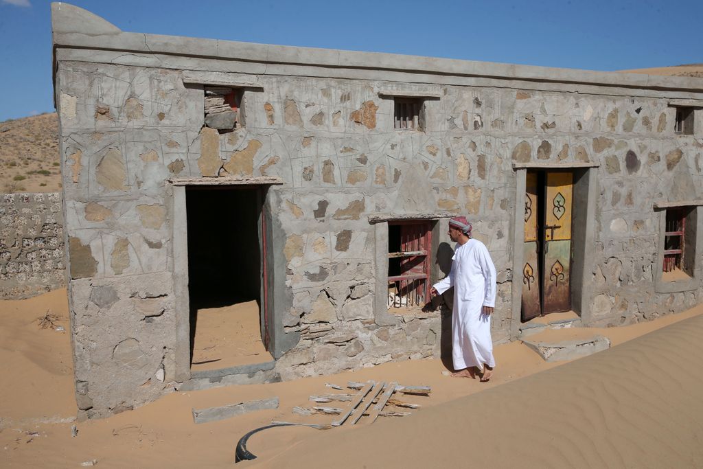 Wadi Al Murr Vádi al-Murr Omán sivatag 