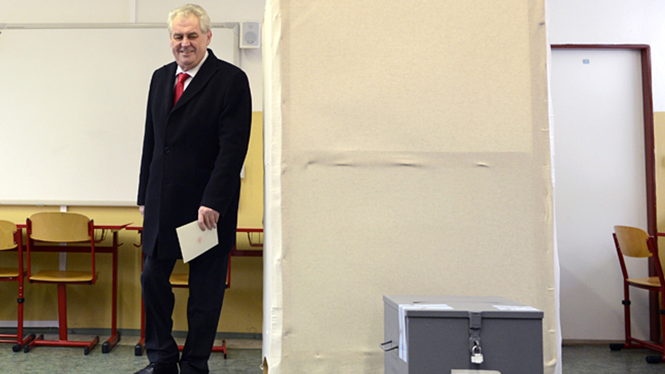 Milos Zeman, az új cseh miniszterelnök, cseh választások