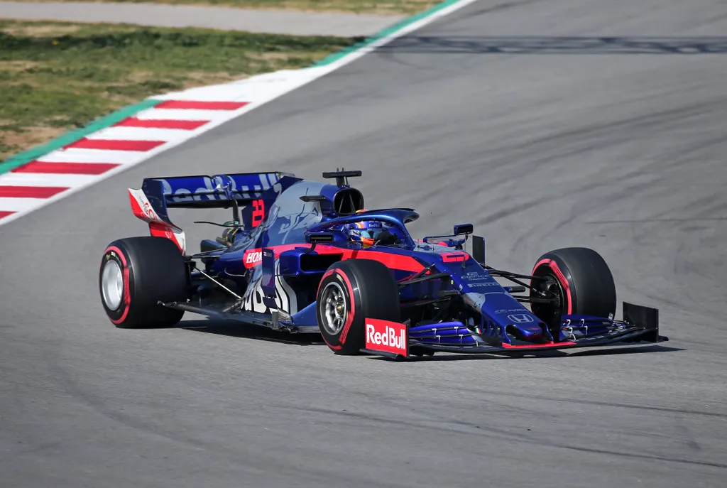 Forma-1, teszt, Barcelona, 7. nap, Alexander Albon, Scuderia Toro Rosso 