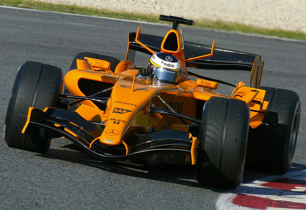 Forma-1, Pedro de la Rosa, McLaren-Mercedes, Barcelona teszt 2006 