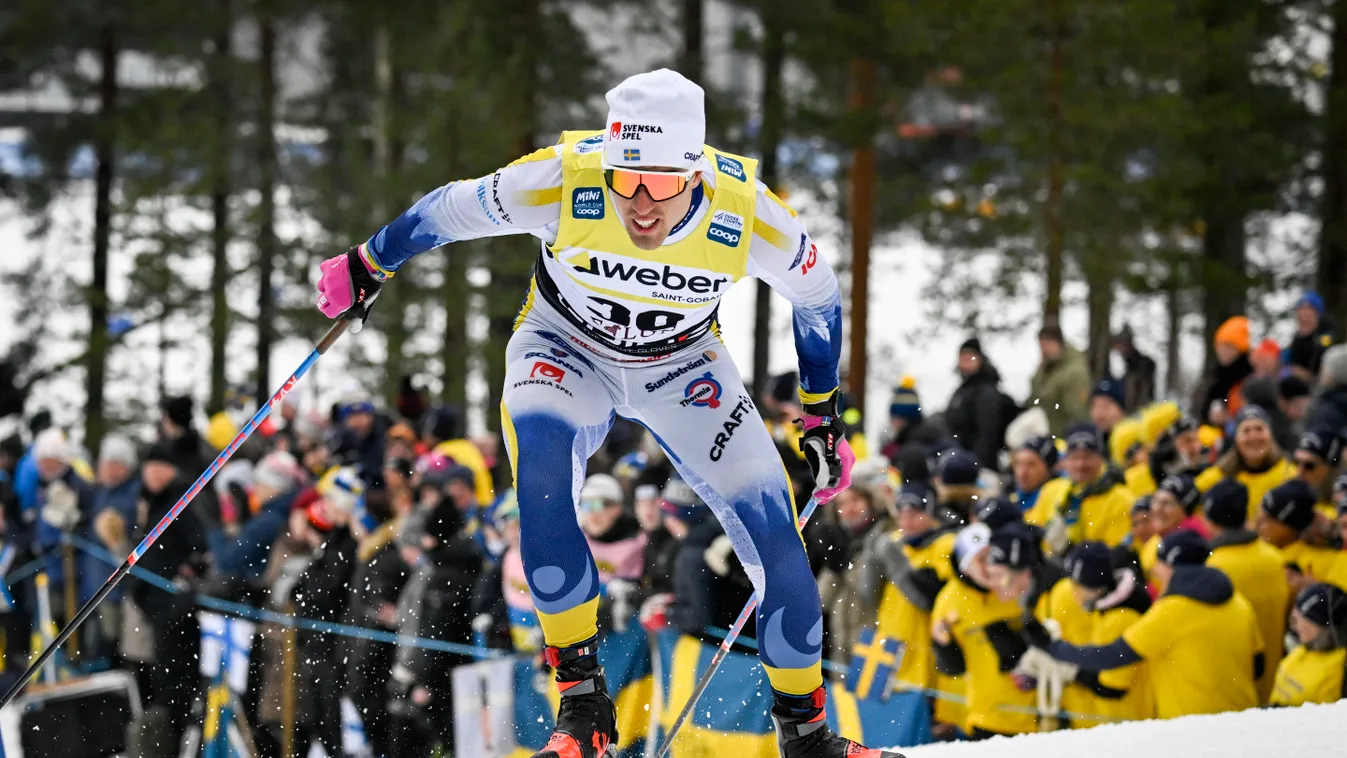 SWEDEN CROSS COUNTRY SKIING WORLD CUP cross country Nordic skiing sprint Horizontal SKIING WORLD CUP, Calle Halfvarsson 