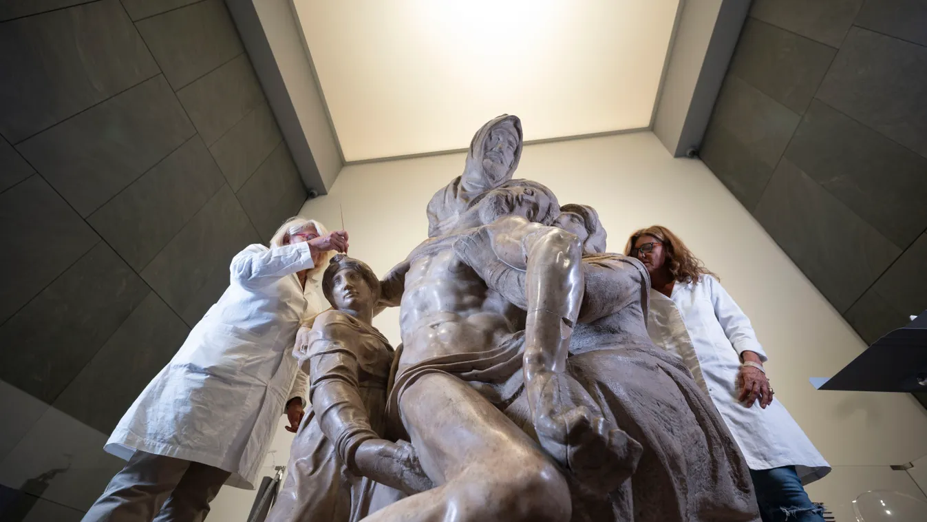 Michelangelo, Pieta Bandini, Firenzei Pieta, szobor 