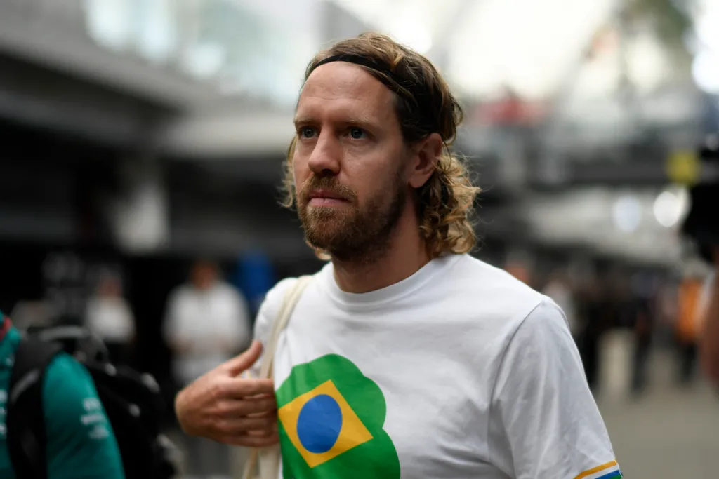 Forma-1, Sao Pauló-i Nagydíj 2022, szombat, Sebastian Vettel 