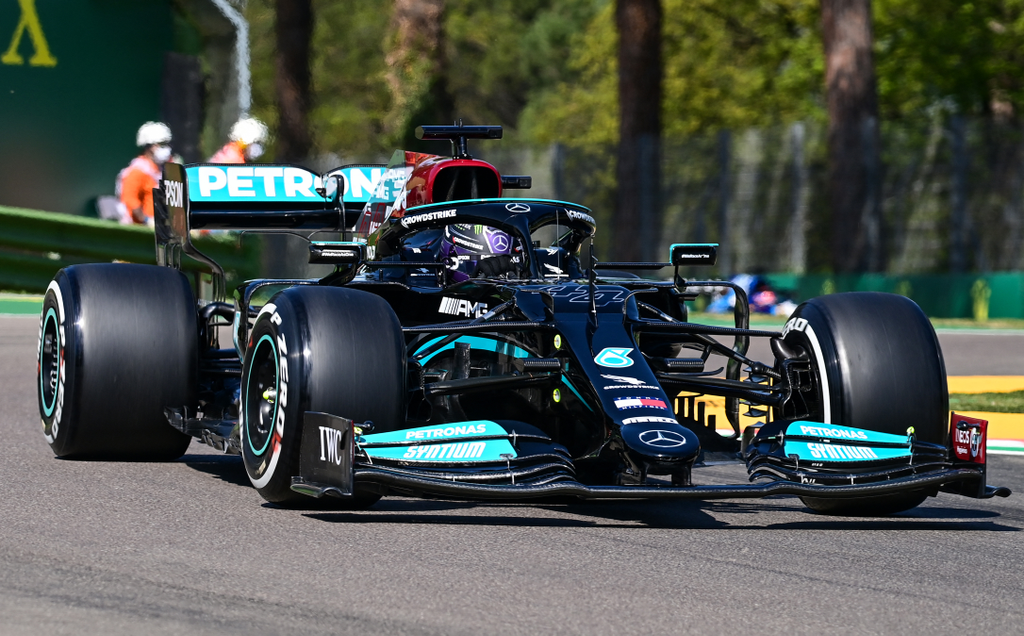 Forma-1, Lewis Hamilton, Mercedes, Emilia Romagna Nagydíj 