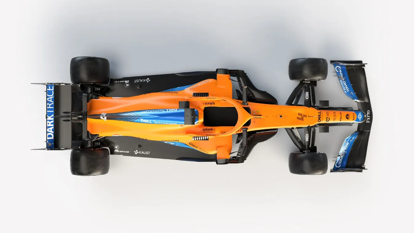 Forma-1, McLaren, render, MCL35M 