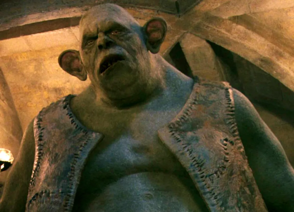 Harry Potter et la chambre des secrets troll geant monster Horizontal 
