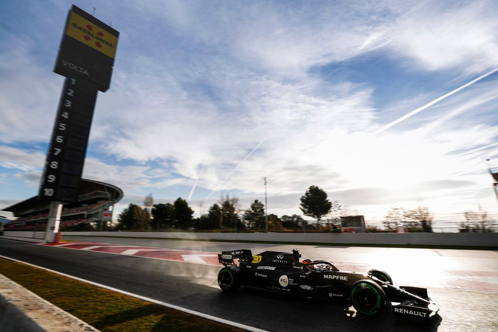 Forma-1, Esteban Ocon, Renault, Barcelona teszt 5. nap 
