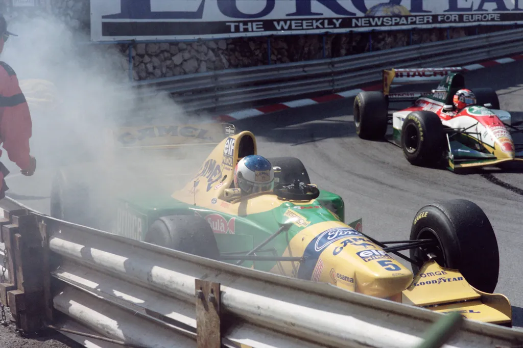 Forma-1-es Monacói Nagydíj, Monaco, Monte-Carlo, 1993, Michael Schumacher, Benetton 