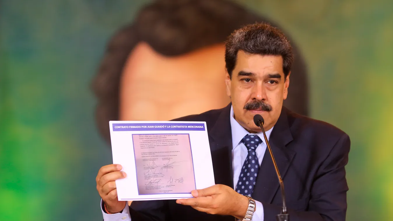 Venezuela, venezuelai válság, Nicolás Maduro venezuelai elnök 