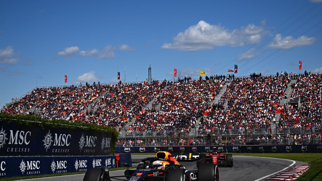 Forma-1, Kanadai Nagydíj, Max Verstappen, Red Bull, Carlos Sainz, Ferrari 