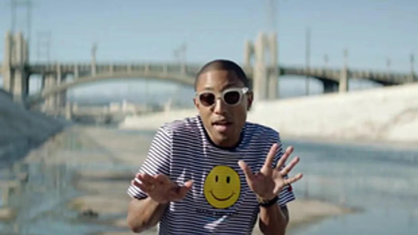 Pharrell: Happy videoklip