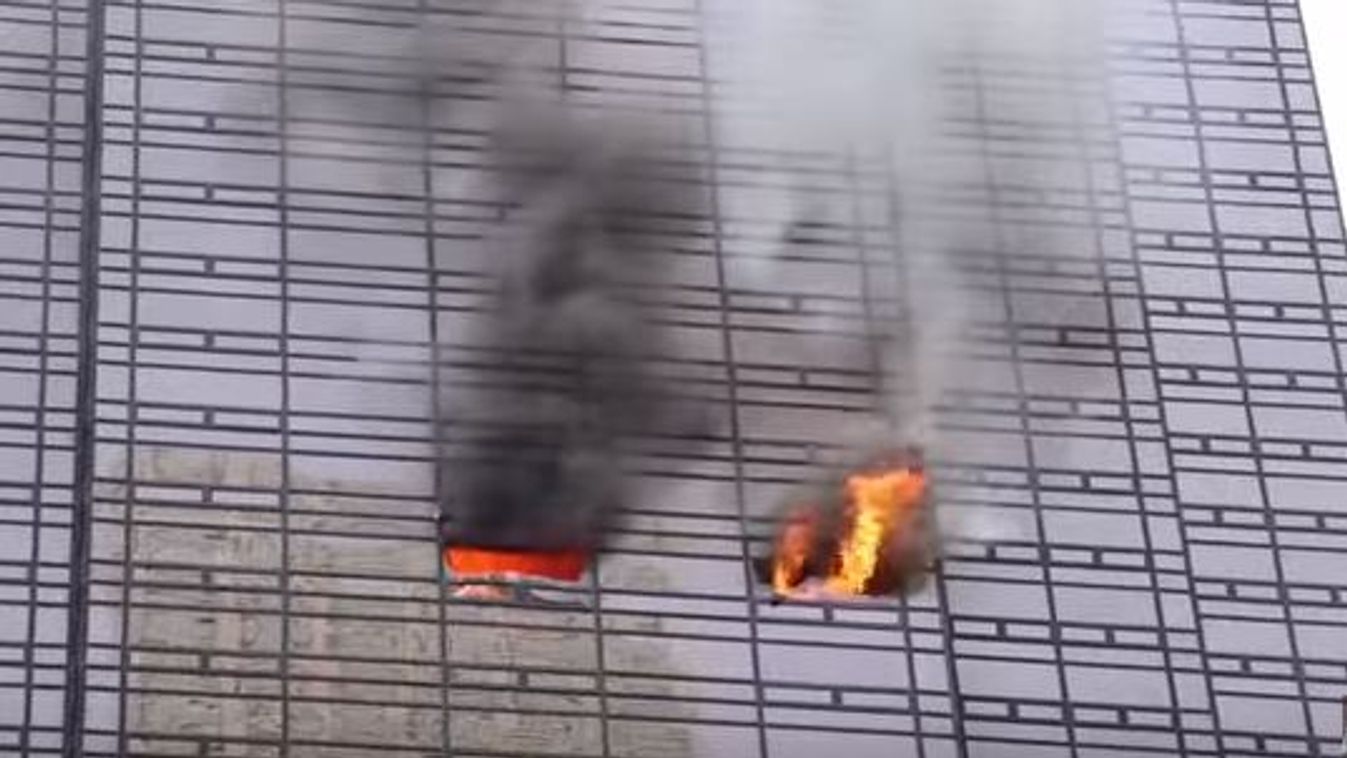 Trump-torony, tűzeset 