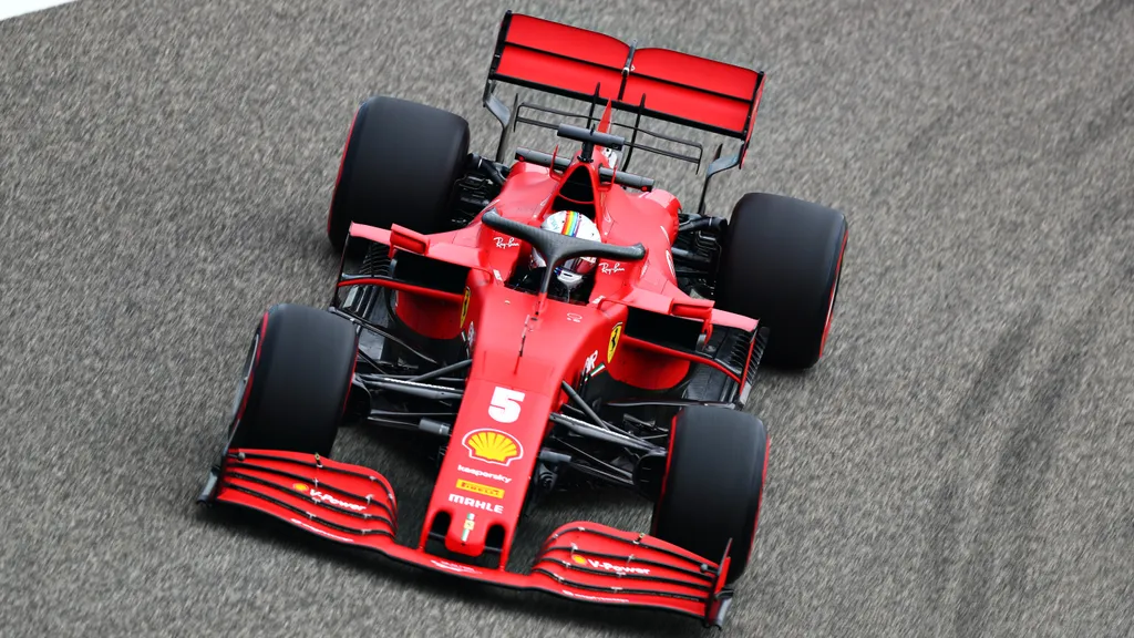 Forma-1, Bahreini Nagydíj, Sebastian Vettel, Ferrari 