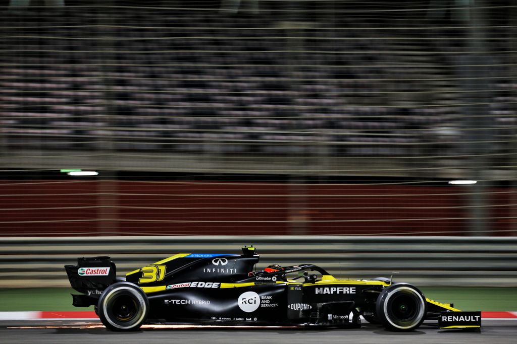 Forma-1, Esteban Ocon, Renault, Szahíri Nagydíj 2020, szombat 