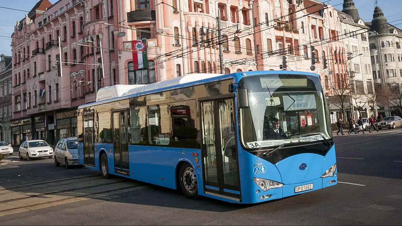 BYD elektromos busz 