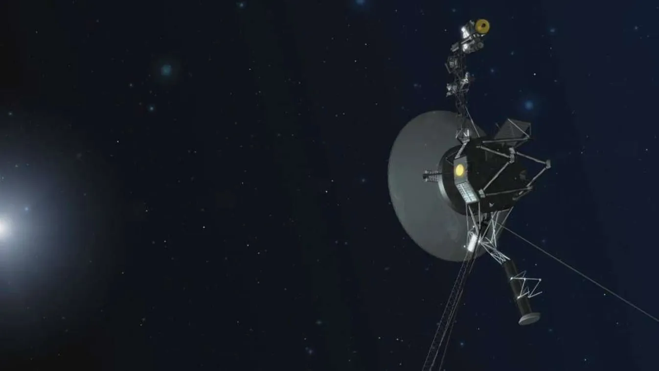 A Voyager-1 űrszonda illusztrációja 