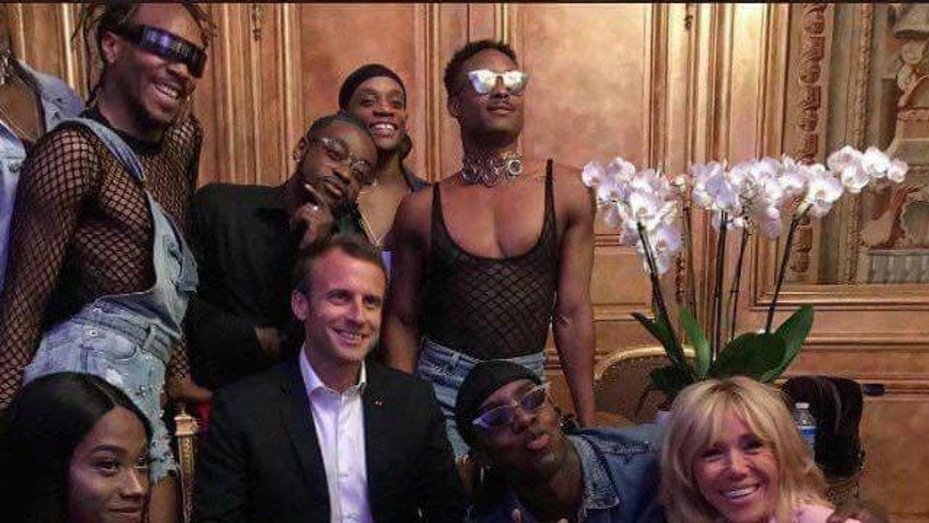 Macron transzvesztiták 
