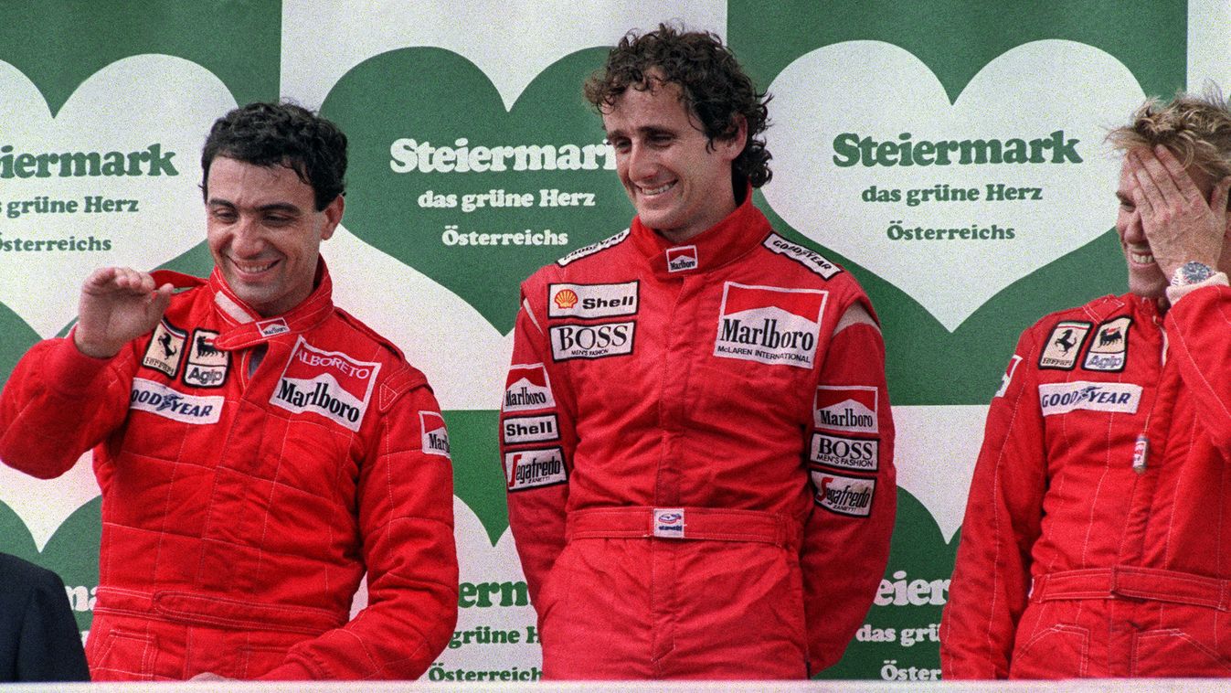 Forma-1, Osztrák Nagydíj, Michele Alboreto, Alain Prost, Stefan Johansson, 1986 