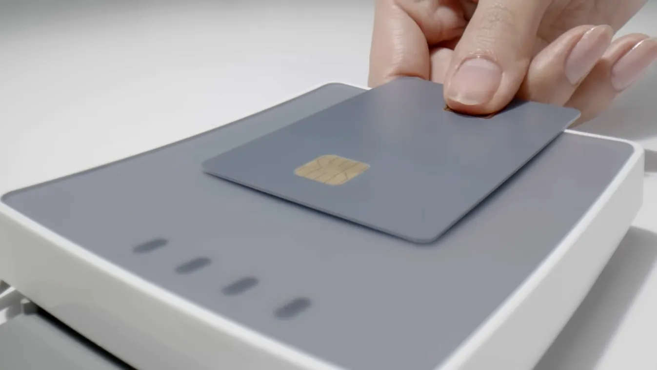 samsung biometric card ic bankkártya ujjlenyomat-olvasó biometrikus hitelesítés azonosítás 