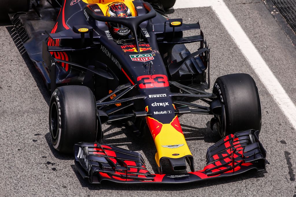 Forma-1-es szezonközi teszt, Barcelona, 1. nap, Max Verstappen, Red Bull Racing 