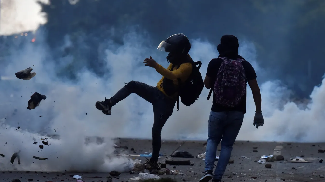 Kolumbia, tüntetés 