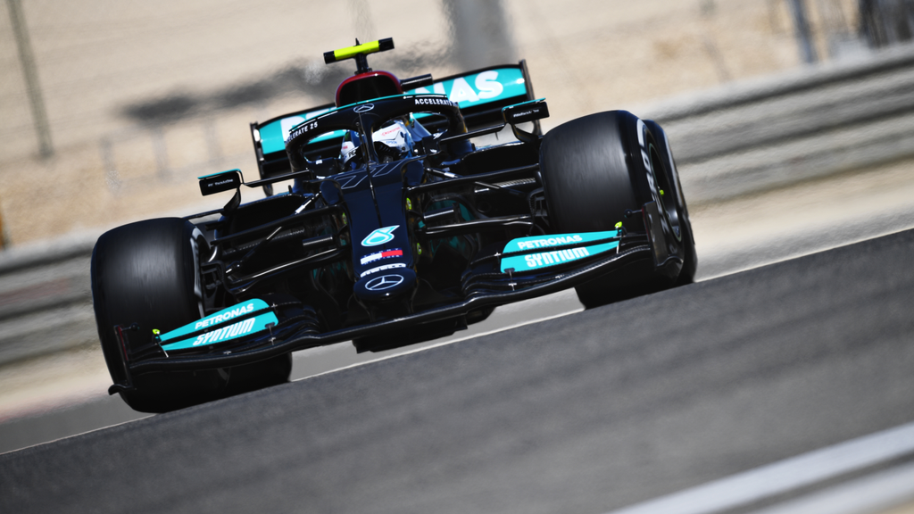 Forma-1, Bahrein teszt, 3. nap, Valtteri Bottas, Mercedes 