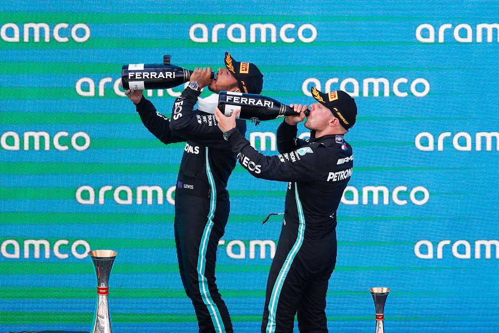Forma-1, Spanyol Nagydíj, Lewis Hamilton, Valtteri Bottas 
