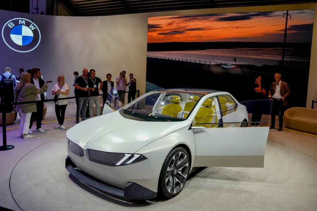BMW Neue Klasse, Munich Motor Show, tanulmányautó, müncheni Nemzeközi Autószalon, 2023 szeptember 